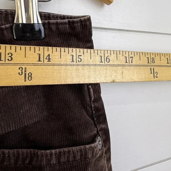 AG Adriano Goldschmied The Everett Slim Straight Corduroy Pants Brown MEN 30x34